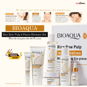 BIOAQUA Rice Raw Pulp 6-Piece Skincare Set